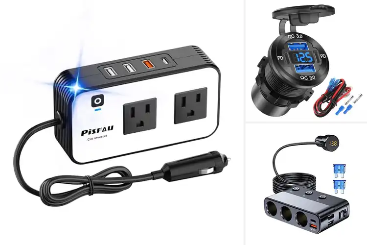 Detailed view of Best 12V Accessories: Boost Your Trip’s Power & Comfort