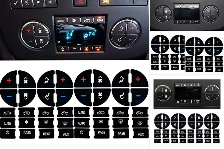 Detailed view of Best 2-Pack Dash Decals: Stylish, Durable, and Easy Upgrade