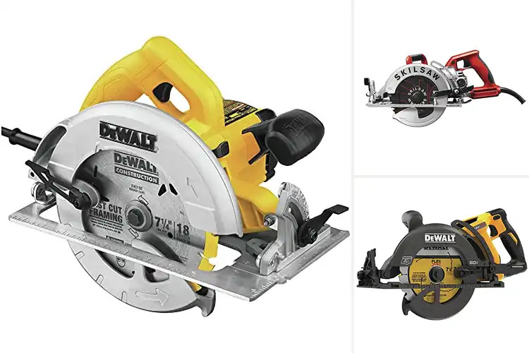Detailed view of Best 53-Degree Bevel Circular Saws