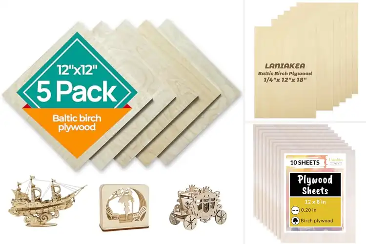 Detailed view of Best 5mm Birch Sheets