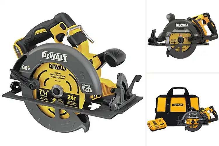 Detailed view of Best 60V Cordless Circular Saws