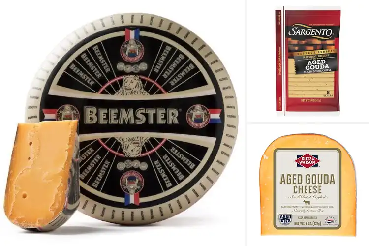 Detailed view of Best Aged Gouda Cheeses