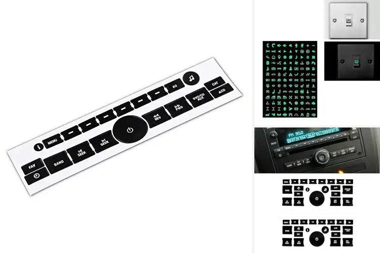 Detailed view of Best Audio Button Decals