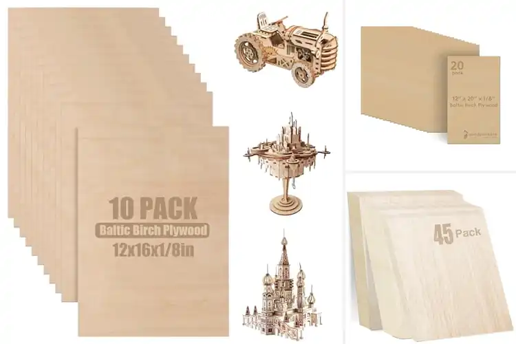 Detailed view of Best Baltic Birch Plywood Sheets For Laser Cutting