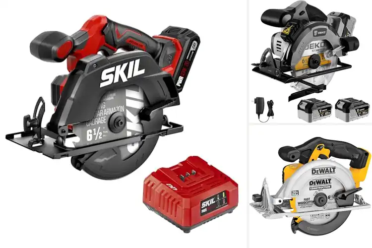 Detailed view of Best Battery Powered Circular Saws: Top 10 for Precise Cuts