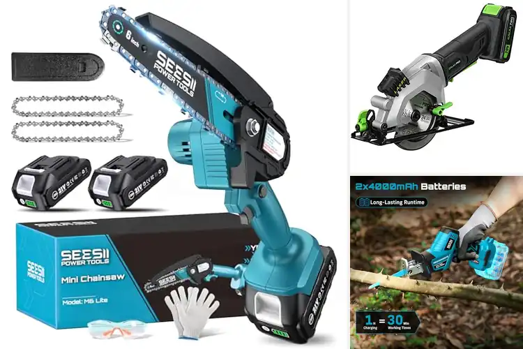 Detailed view of Best Battery Powered Saws