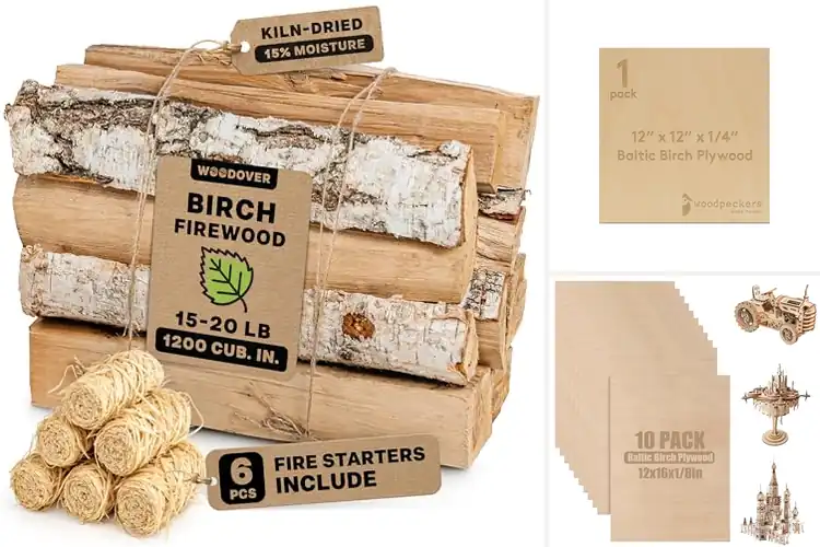 Detailed view of Best Birch Wood For Burning: Spark Easily, Charm Your Fires