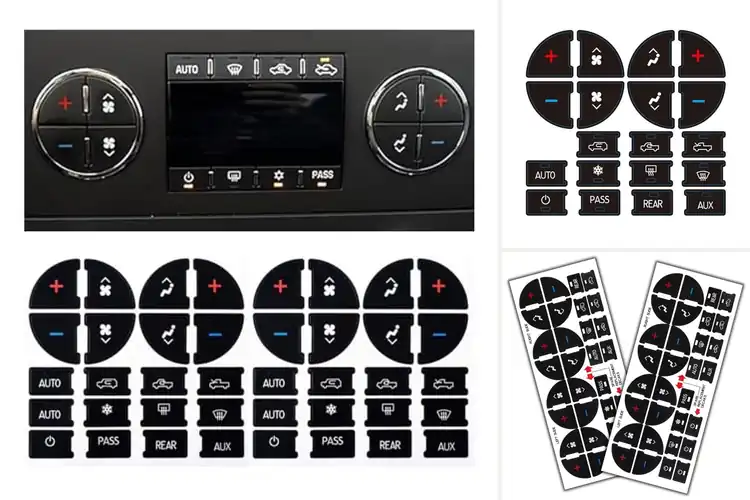 Detailed view of Best Car AC Stickers