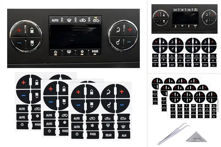 Detailed view of Best Car Climate Control Stickers