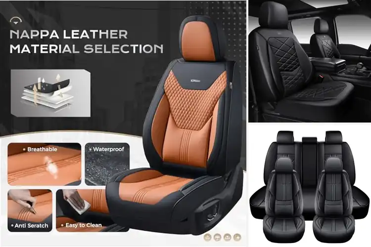 Detailed view of Best Car Seat Covers With Lumbar Support