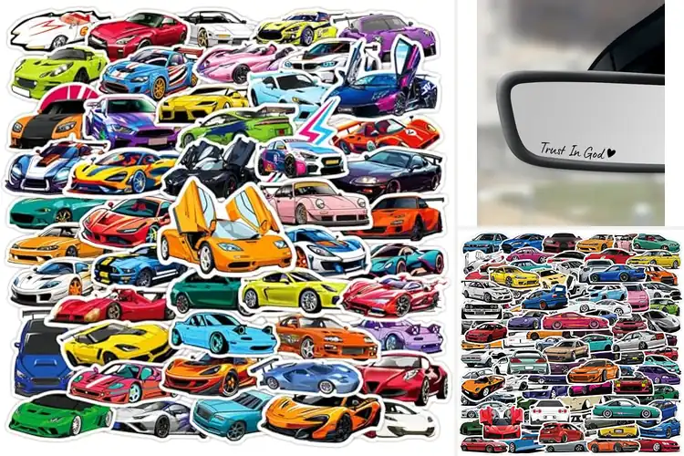 Detailed view of Best Car Stickers