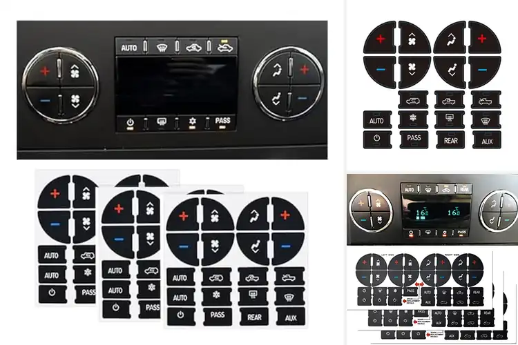 Detailed view of Best Climate Control Stickers