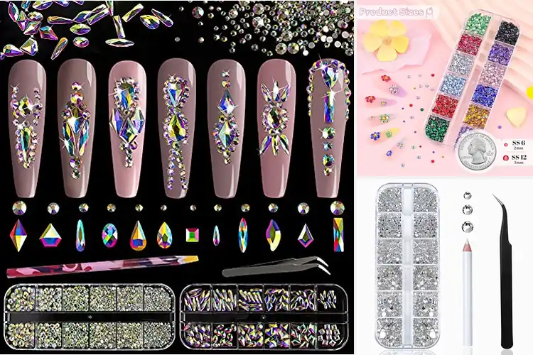 Detailed view of Best Crystal Rhinestones For Manicures