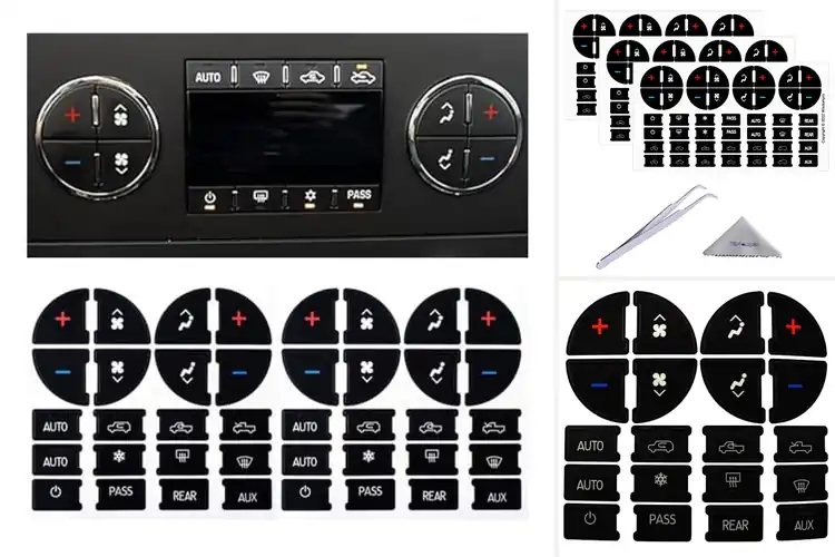 Detailed view of Best Dash Button Decals