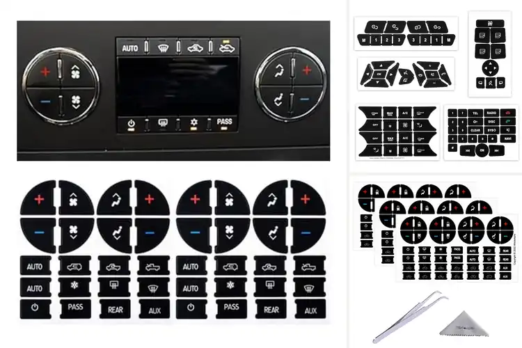 Detailed view of Best Dashboard Repair Stickers