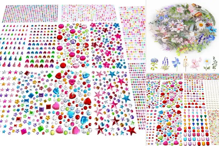 Detailed view of Best Decorative Stickers: Top 10 Picks for Creative Sparkle