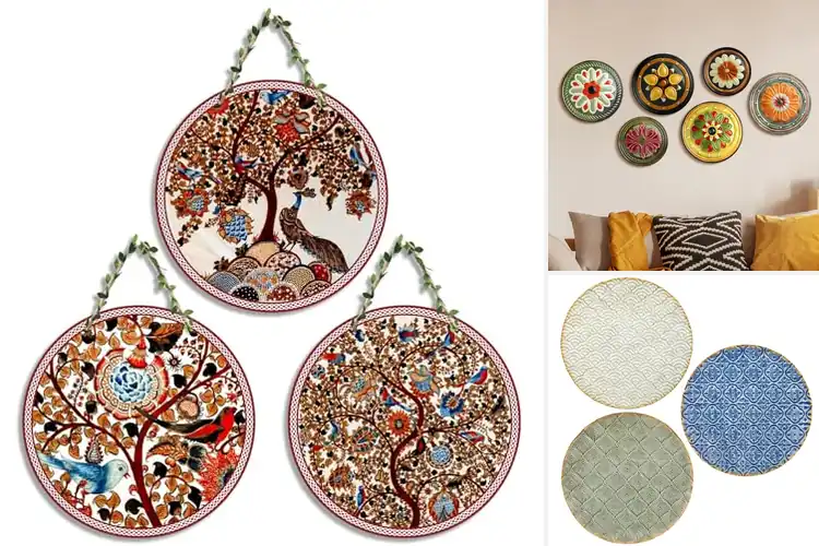 Detailed view of Best Decorative Wall Plates For Living Room