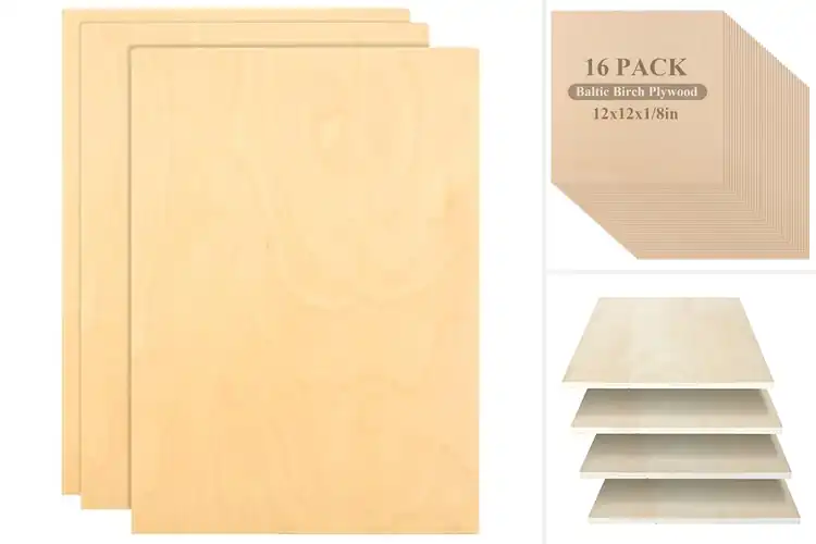 Detailed view of Best DIY Baltic Birch Craft Panels