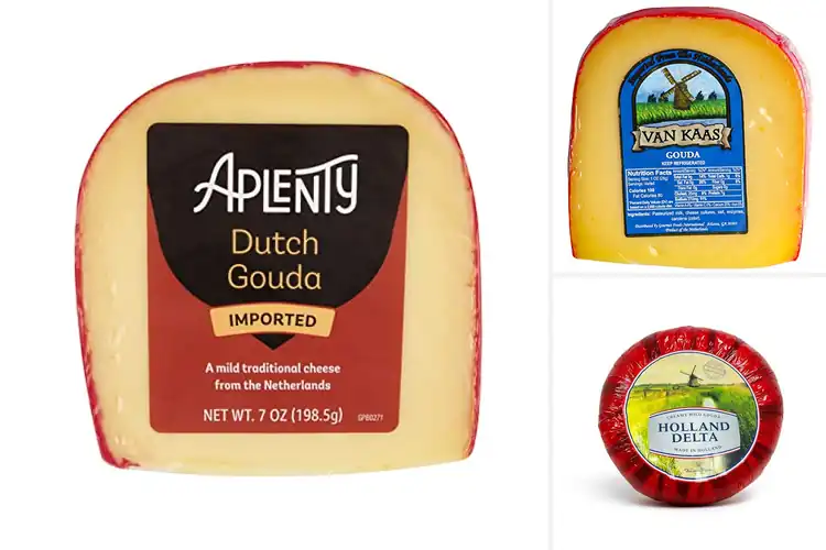 Detailed view of Best Dutch Gouda Cheeses: Discover Creamy, Caramel Delights