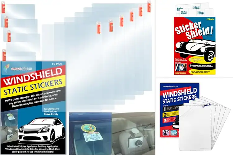 Detailed view of Best Easy Install Car Stickers