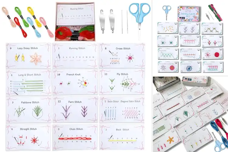 Detailed view of Best Embroidery Design Cards