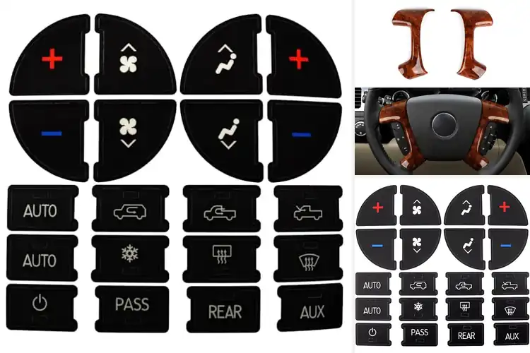 Detailed view of Best Enclave Interior Decal Stickers