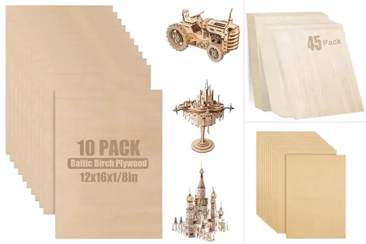 Detailed view of Best Engraving Baltic Birch Sheets
