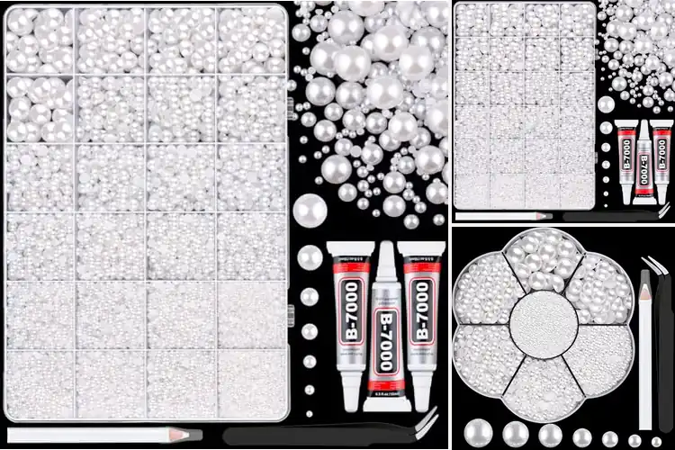 Detailed view of Best Flatback Pearls