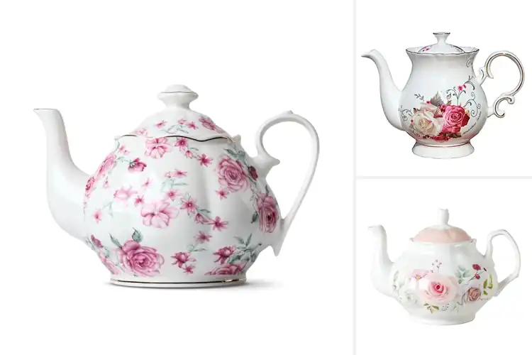 Detailed view of Best Floral Teapots: Top 10 Picks to Elevate Your Tea Time