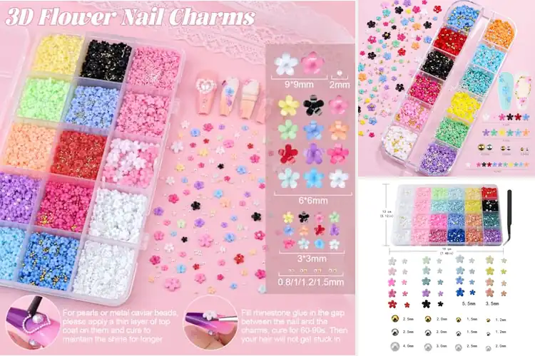 Detailed view of Best Flower Charms