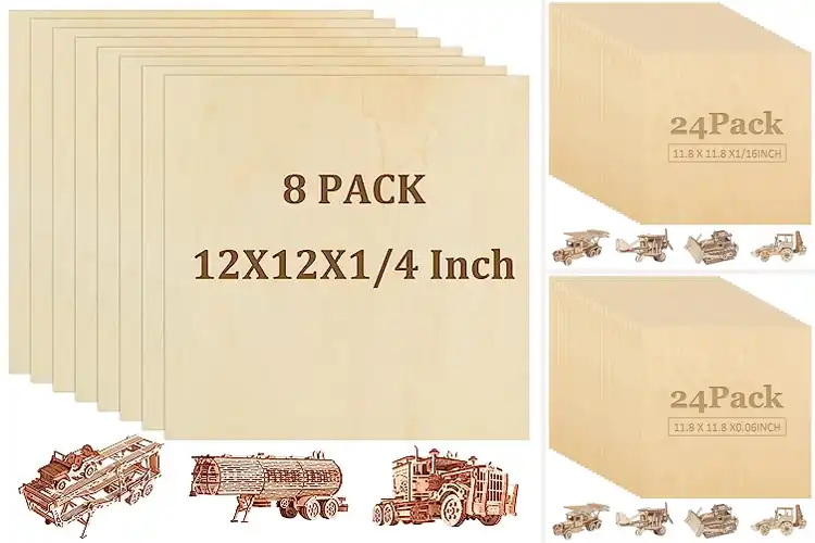 Detailed view of Best For DIY Artists And Makers Baltic Birch Panels