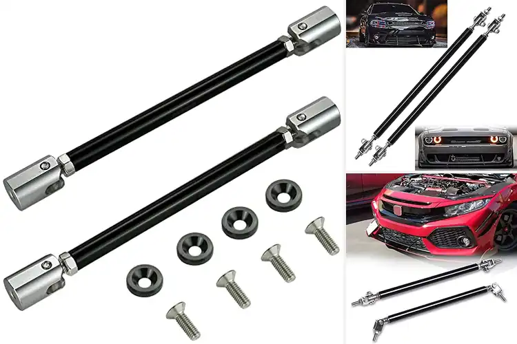 Detailed view of Best Front Splitter Support Rods