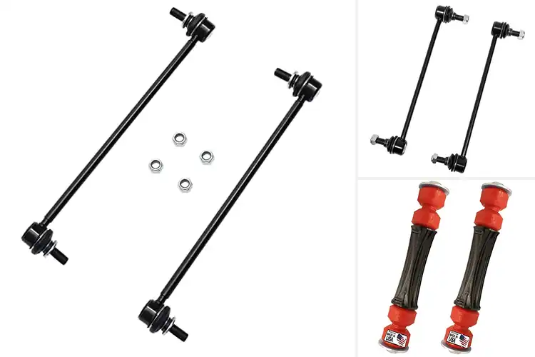 Detailed view of Best Front Sway Bar Links: Smooth, Safe Turns Guaranteed