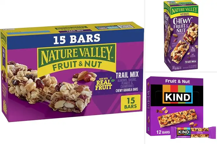 Detailed view of Best Fruit And Nut Bars