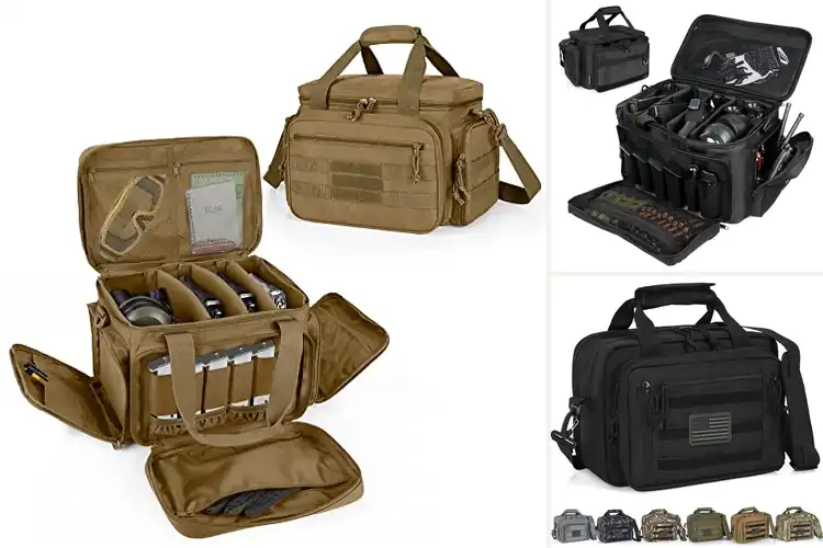 Detailed view of Best Handgun Range Bags for Organized, Secure Gear