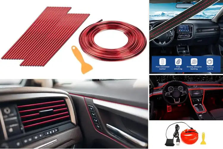 Detailed view of Best Interior Decor Strip for Vehicles