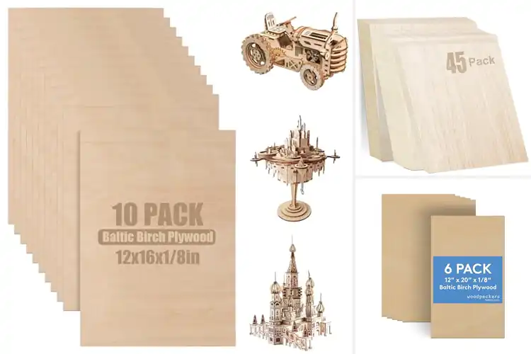 Detailed view of Best Laser Cutting Baltic Birch Sheets