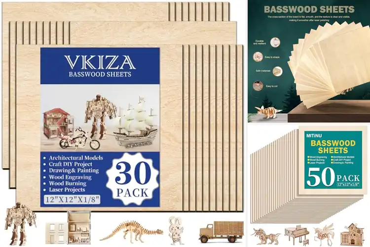 Detailed view of Best Laser Cutting Plywood Sheets: Craft, Design, Create