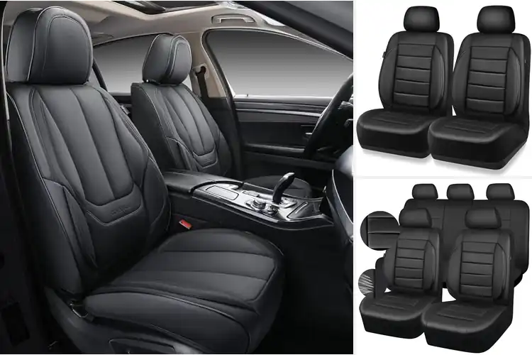 Detailed view of Best Leather Car Seat Covers