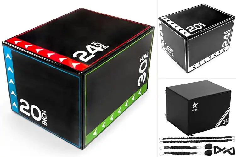 Detailed view of Best Lightweight Moving Plyo Box With Handles
