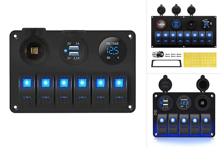 Detailed view of Best Marine Switch Panels for a Smooth, Reliable Upgrade