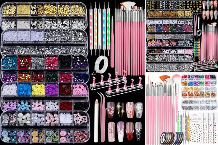 Detailed view of Best Nail Art Accessories Sets