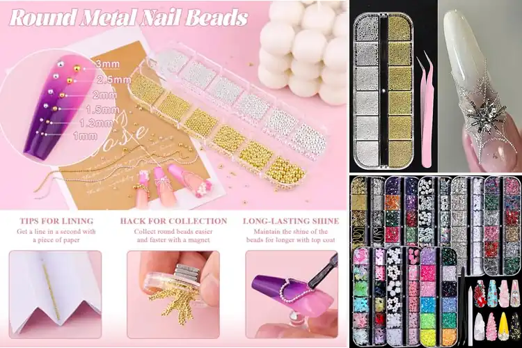 Detailed view of Best Nail Art Beads: Top 10 Picks to Elevate Your Manicure