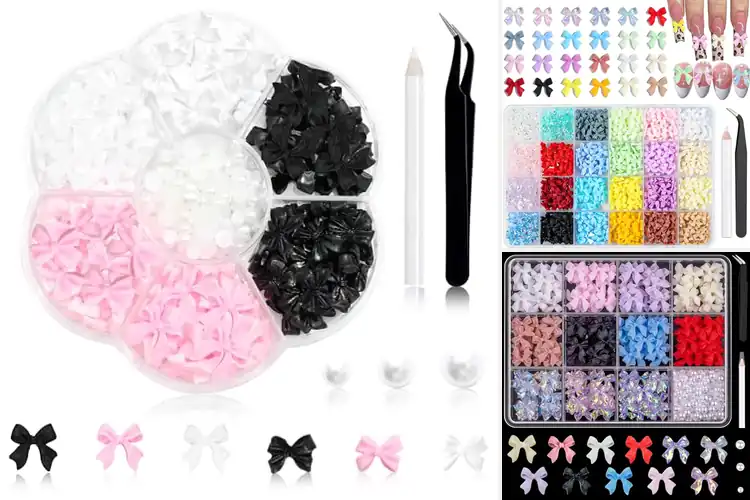 Detailed view of Best Nail Art Bows: Elevate Your Manicure Instantly