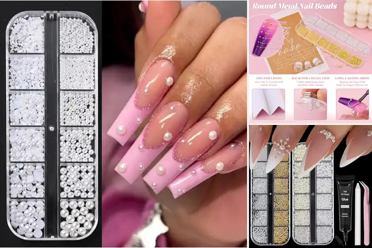 Detailed view of Best Nail Art Pearls for Stunning, Eye‑Catching Designs