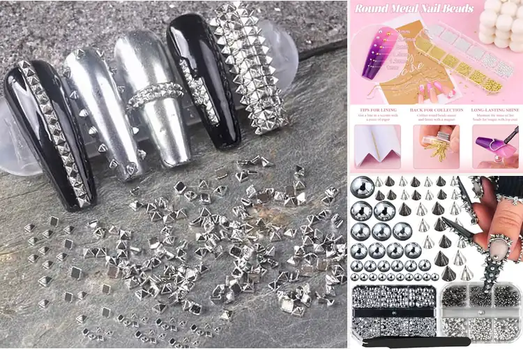 Detailed view of Best Nail Art Studs: Top 10 Picks for Stunning DIY Manicures