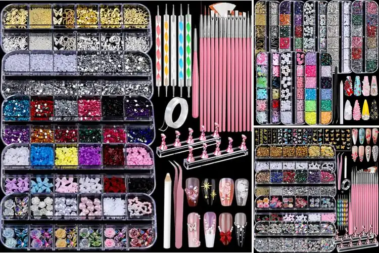 Detailed view of Best Nail Charms Set: Top 10 Kits to Elevate Your Nail Art