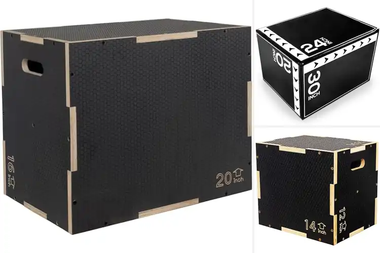 Detailed view of Best NonSlip Plyo Box Edges