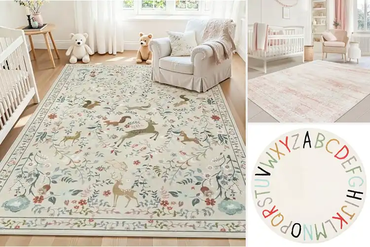 Detailed view of Best Nursery Rugs