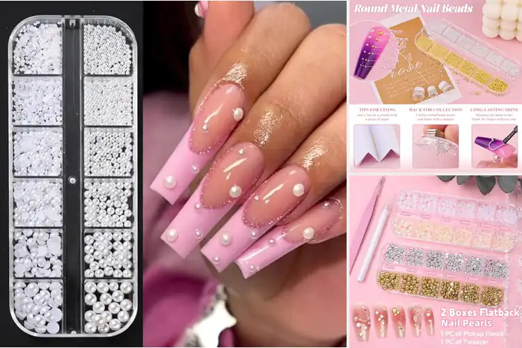 Detailed view of Best Pearls Nail Beads